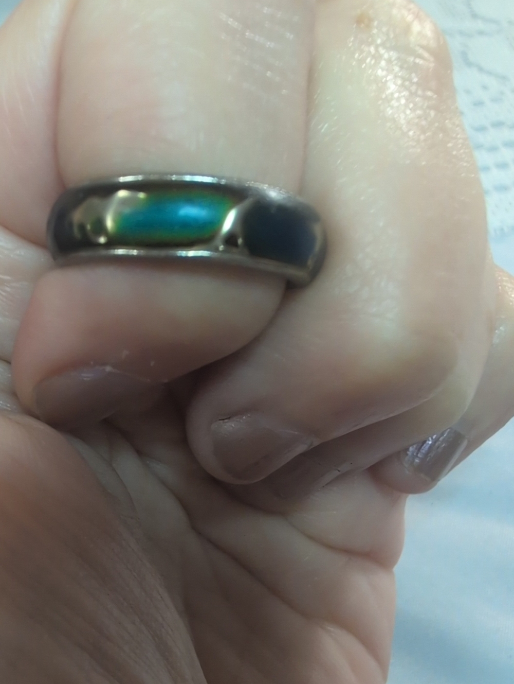 Dinosaur Mood Ring Size 7 - Picture 7 of 8